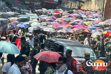 දලදා පෝලිම් උණුසුම්.. පොලිසියට පාලනයෙන් අසීරුයි..