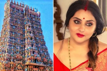 கோவிலில் வைத்து நமிதாவை அசிங்கப்படுத்திய அதிகாரி- வெளியே வந்ததும் நடிகை போட்ட பதிவு