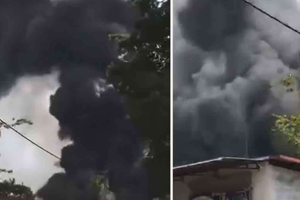 டயர் தொழிற்சாலையில் தீப்பரவல் ; அதிகாலையில் சம்பவம் | Fire Outbreak At Tire Factor