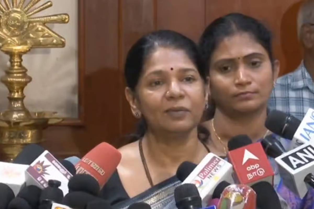 பெண்களை தொடர்ந்து அவதூறாகப் பேசும் தவெகவினர்.., கனிமொழி கண்டனம் | Kanimozhi Condemns Defame Women On Social Media