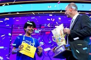 ஸ்பெல்லிங் பீ போட்டி; வெற்றி வாகை சூடிய 14 வயது இந்திய வம்சாவளி மாணவன்