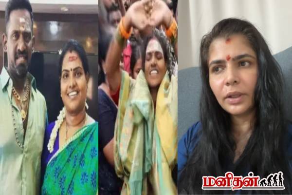 ரோபோ சங்கர் இறுதி ஊர்வலத்தில் மனைவி நடனம்: வெளுத்து வாங்கிய பாடகி சின்மயி | Sinmayi Speaks Robo Shankar Wife Funeral Dance