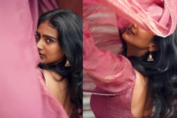 டூரிஸ்ட் பேமிலி நடிகை யோகலக்ஷ்மியின் அழகிய புகைப்படங்கள்