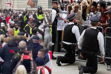 லண்டனில் புனித ஜார்ஜ் விழாவில் பரபரப்பு: காவல்துறை தலையீடு!