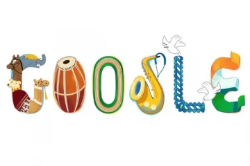 இந்திய குடியரசு தின விழாவை  சிறப்பித்து டூடுல் வெளியிட்ட  கூகுள்