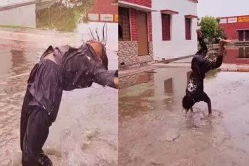 Viral Vedeo: வெள்ளத்தில் சிறுமி செய்த காரியம் - துணிச்சலை பாராட்டிய இணையவாசிகள்