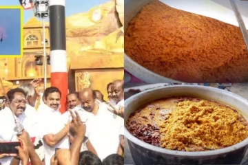 கமகம உணவு..தடபுடலாக தயாரான காலை மெனு...களைக்கட்டும் அதிமுக மாநாடு