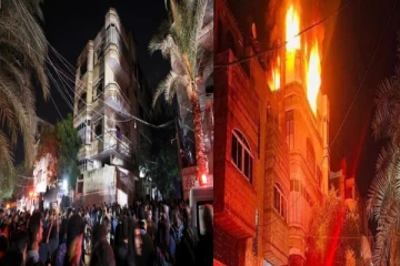 தீக்கிரையாகிய குடும்பங்கள் அகதிகள் முகாமில் சம்பவம்