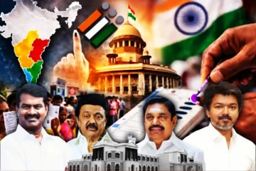 தமிழக தேர்தல் திருவிழா இன்று - விஜய்யின் த.வெ.க சந்திக்கும் முதல் சட்டசபை தேர்தல்