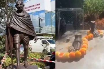 காந்தியின் 420 கிலோ வெண்கல சிலை திருட்டு - அவுஸ்திரேலியாவில் பரபரப்பு