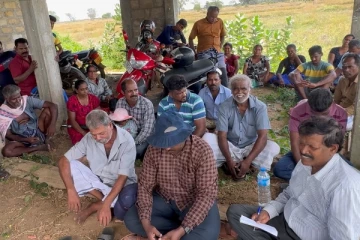 முல்லைத்தீவில் வனஜீவராசிகள் திணைக்களத்தினால் வழக்கு பதிவு செய்துள்ள இடத்திற்கு ரவிகரன் விஜயம்