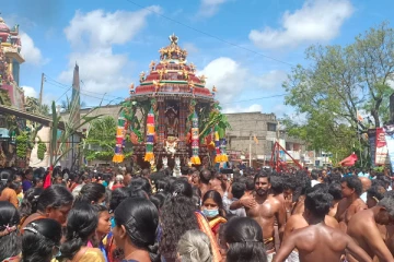 புத்தாண்டு தின அருள்மிகு ஆதிவிநாயகர் திருக்கோவில் தேர்த் திருவிழா (Photos)