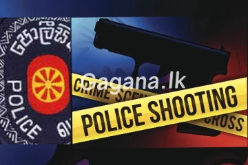 යතුරුපැදිකරුවෙකුරුට පොලීසියෙන් වෙඩි ප්‍රහාරයක්..