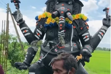 கஞ்சிக்குடியாறு சந்தியில் பிள்ளையார் சிலை உடைத்து சேதம் (Photos)