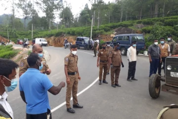 நுவரெலியாவில் பதற்றம் - இடம்பெற்ற பாரிய விபத்து!