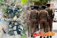 முல்லைத்தீவில் வெள்ளத்தினால் வெளியில் தெரிந்த வெடிபொருட்கள்