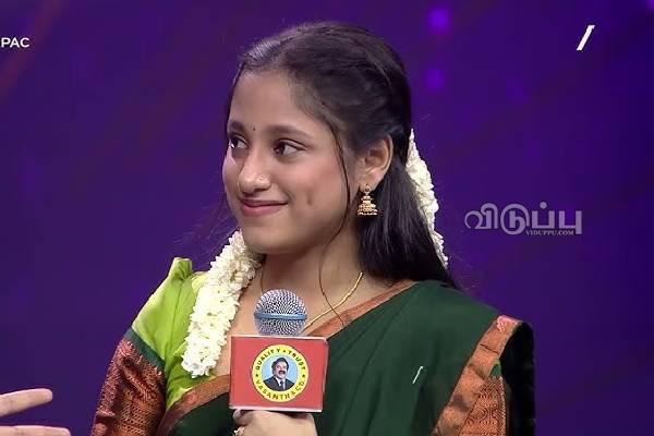 சரிகமப சீனியரில் இனியா பாடிய அந்த பாடல்.. நடுவர்கள் ஷாக் | Iniya Song On Saregamapa Show