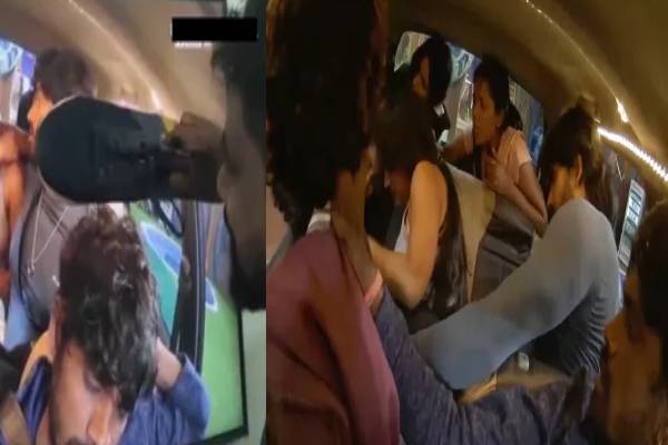 டிவி நிகழ்ச்சியின் போதே பார்வதி கம்ருதினை செருப்பால் அடித்த ரசிகர்கள் | Bigg Boss 9 Fans Beats Parvathy Kamarudin Video