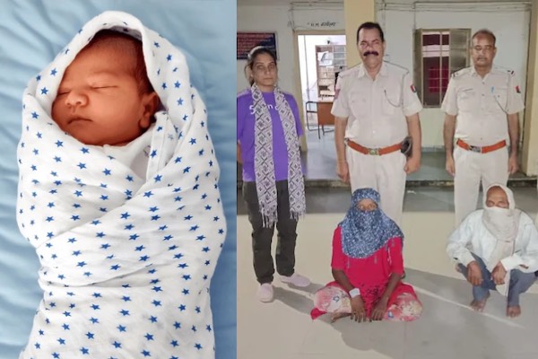 பச்சிளம் குழந்தையின் உதடுகளில் பசை ஒட்டி காட்டுக்குள் வீசிய தாய்: ஆடு மேய்ப்பர் கண்ட அதிர்ச்சி | New Born Abandoned In Deep Forest Mother Arrested