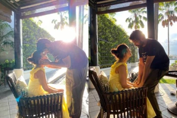 புது தாலியுடன் ரொமான்ஸ் செய்த நயன்தாரா- விக்னேஷ் சிவன்! வைரல் புகைப்படங்கள்