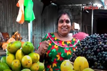 யாழ்ப்பாணத்து மாம்பழம்... தொழிலை கடவுள் கொடுத்த வரமாக எண்ணும் பெண்ணின் வாழ்க்கை!!