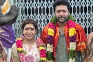 கழுத்தில் மாலையுடன் ரவி மோகன் - கெனிஷா! படுவைரல் ஆகும் போட்டோ