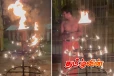 புதுவருட பிறப்பை முன்னிட்டு நல்லூரில் ஏற்றப்பட்ட தீபங்கள்
