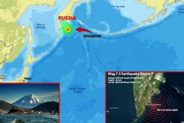 ரஷ்யாவில் தொடர் நிலநடுக்கம் - சுனாமி எச்சரிக்கை வெளியீடு