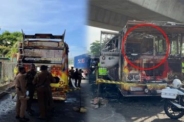 கொழும்பில் திடீரென தீப்பற்றியெறிந்த பேருந்து - விசாரணைகள் தீவிரம்!