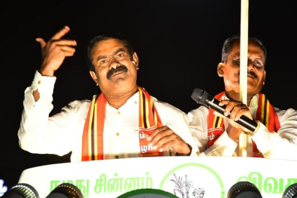 உதய சூரியன், இரட்டை இலை பிடிக்கும் என்றால் எங்களை சுடுகாட்டில் போடுங்கள்: சீமான் ஆவேசம் | Seeman Aiadmk Dmk Election Candidate