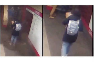 நடந்து சென்றபோது ஒரு நொடியில் உயிர் தப்பிய நபர் - பதற வைக்கும் வீடியோ வைரல்...!