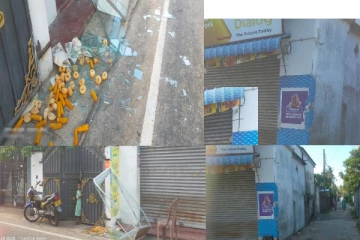 வாள்வெட்டில் முடிந்த கிரிக்கட் விளையாட்டு - மூவர் படுகாயம்(படங்கள்)