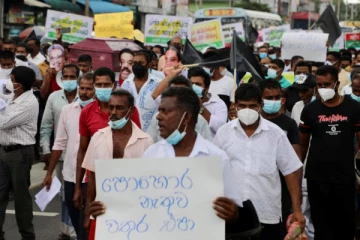 அரசுக்கு எதிராக சஜித் அணி மாபெரும் போராட்டம்