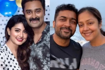 சினேகா - பிரசன்னா திருமணத்தில் சூர்யா - ஜோதிகா.. பலரும் பார்த்திராத புகைப்படம்