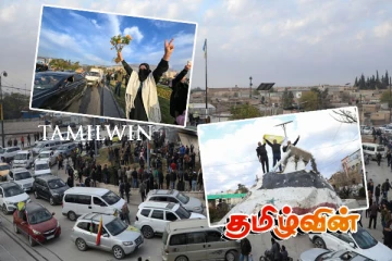 50 வருட ஆட்சிக்கு முற்றுப்புள்ளி வைத்த சிரிய கிளர்ச்சியாளர்கள்