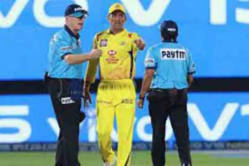 இறுதிப்போட்டியில் விளையாட தோனிக்கு தடை விதிக்கப்படுமா - வெடித்தது புதிய சர்ச்சை