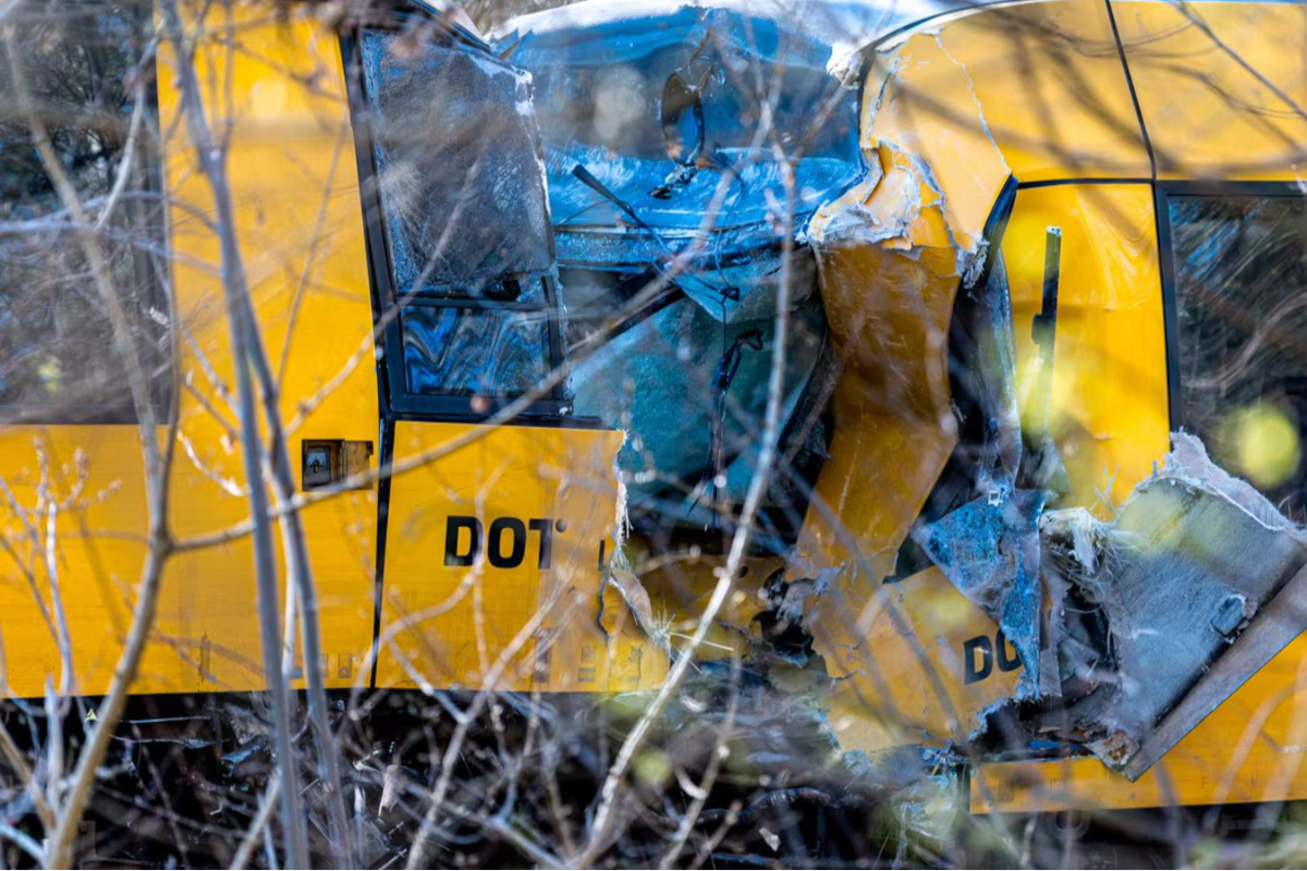 டென்மார்க் ரயில் மோதல்: 5 பேர் படுகாயம் | 2 Trains Collide In Denmark Leaving 5 People