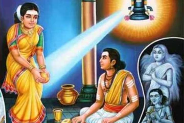 விட்டு சென்ற கணவனுக்காக பேய் உருவம் எடுத்த மனைவி