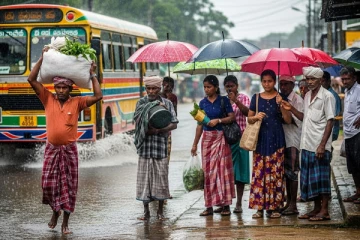 පෙරවරු වියළි - පස්වරු වැසි : කාලගුණය ගවේශනය කරන්න අදම