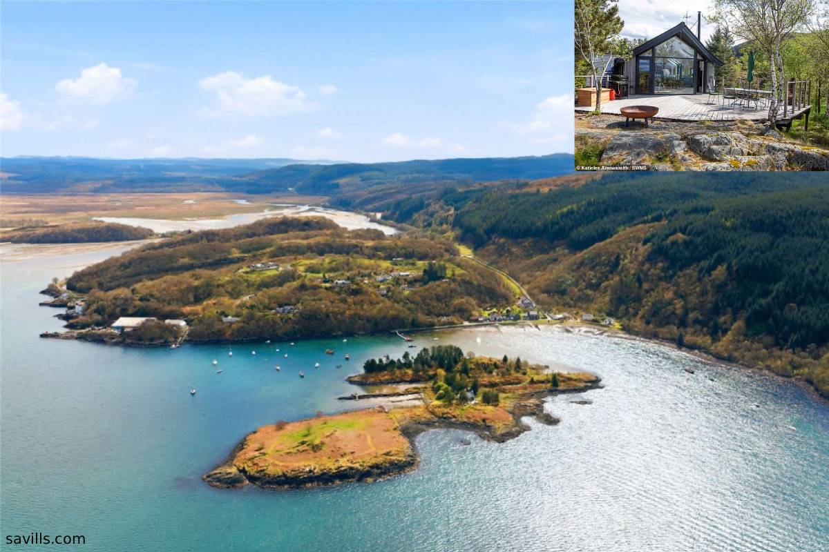 london couple selling scottish island