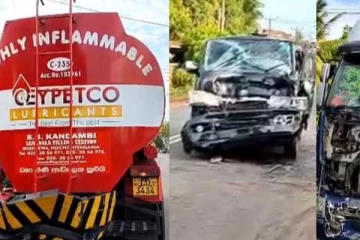 மூன்று வாகனங்கள் ஒன்றுடன் ஒன்று மோதி விபத்து; 7 பேர் காயம்