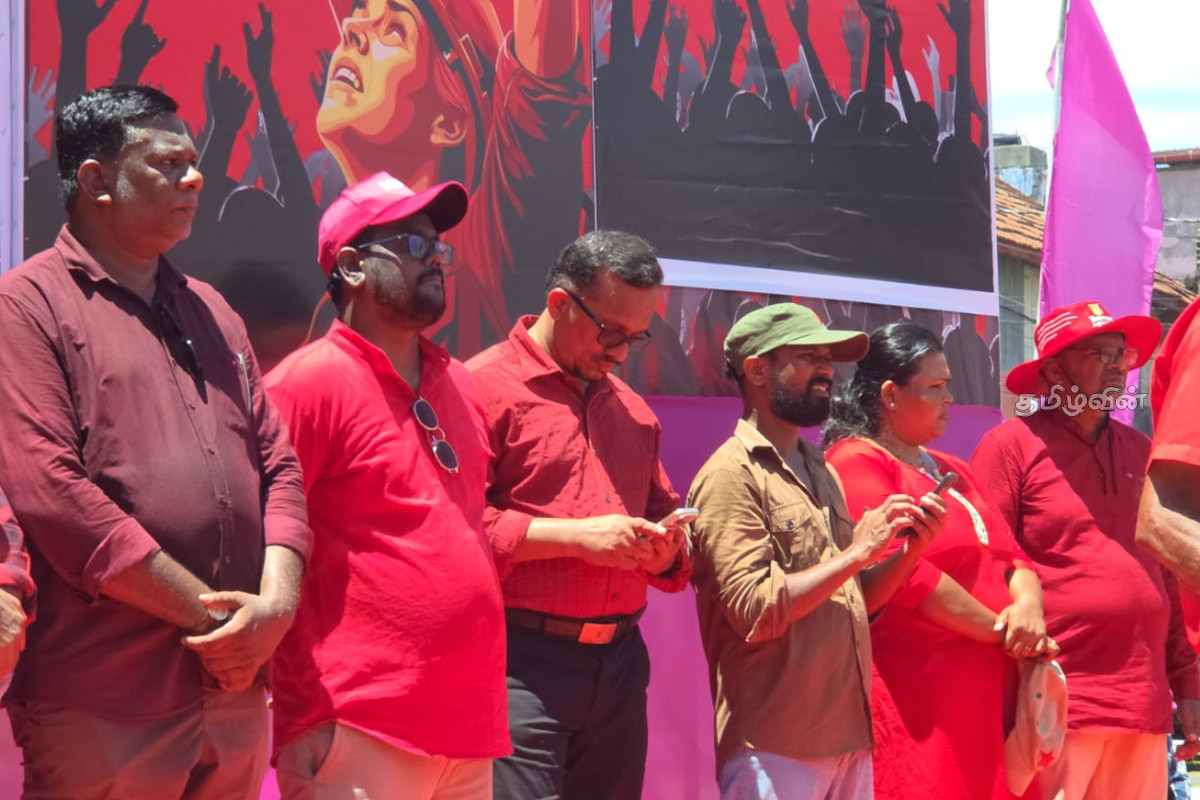 நாடளாவிய ரீதியில் தேசிய மக்கள் சக்தியின் மே தின ஊர்வலம்..! அமைச்சர் உட்பட பல அரசியல் தலைவர்கள் பங்கேற்பு | May Day Procession In Jaffna