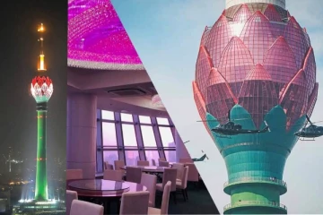 නෙළුම් කුළුණෙන් වාර්තාගත මාසික ආදායමක්..හරියටම මාසයයි..