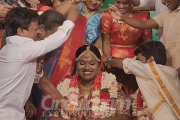 நடிகர் கிங்காங் மகளுக்கு திருமணம் முடிந்தது.. தாலி காட்டும் வீடியோ இதோ