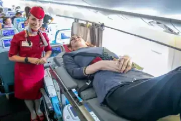 24 வயது! 7 அடி உயரமான பெண்ணின் முதல் விமானப் பயணம்...யார் இந்த சாதனை பெண்?