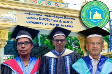யாழ். பல்கலைக்கழகத்தில் மூவர் பேராசிரியர்களாக பதவி உயர்வு
