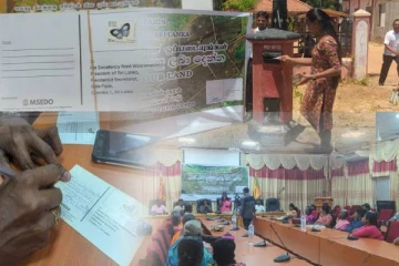 எமது நிலத்தை எம்மிடம் ஒப்படையுங்கள்! முல்லைத்தீவில் தபால் மூலம் ரணிலிடம் கோரிக்கை