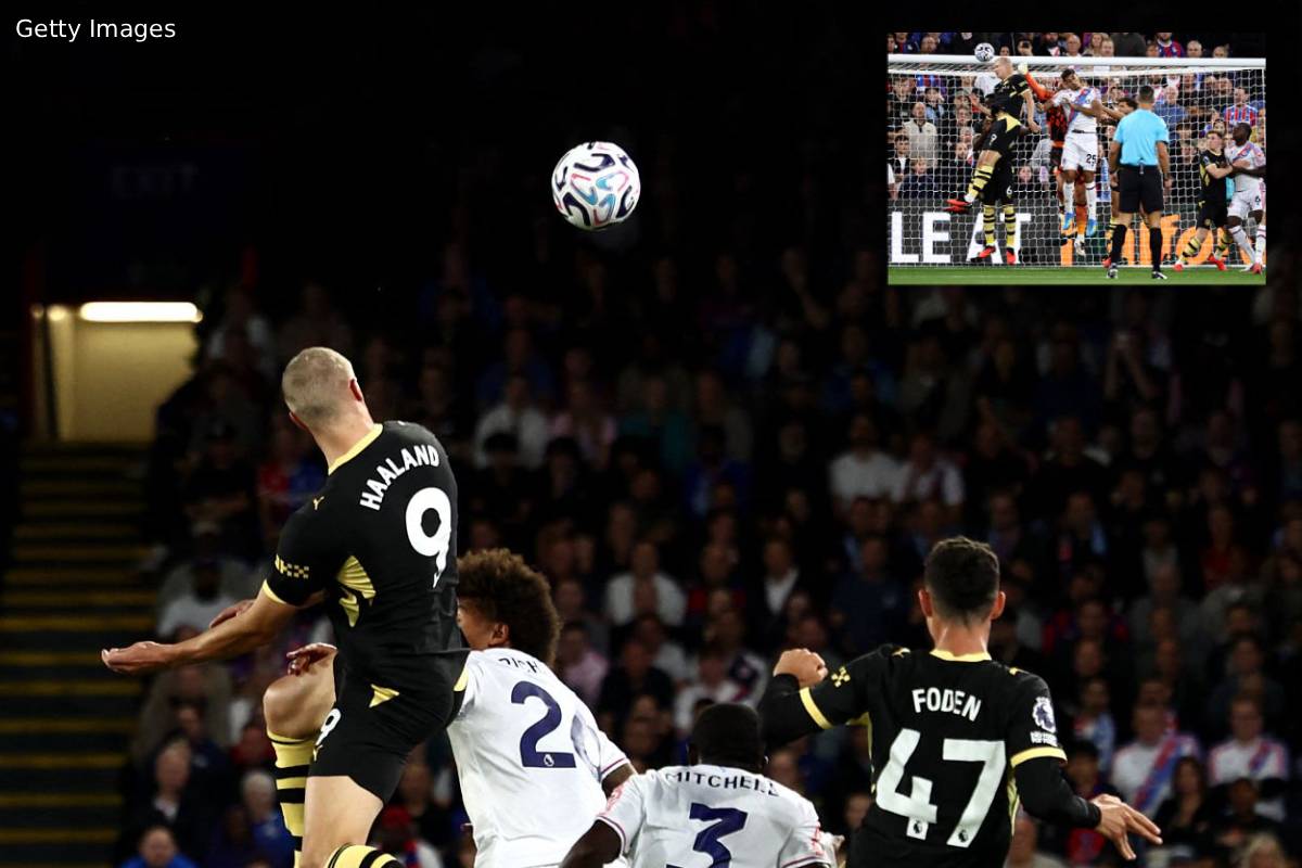 Man City vs Palace/Erling Haaland