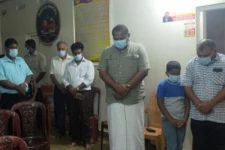 கூட்டமைப்பின் முன்னாள் நாடாளுமன்ற உறுப்பினரின் நினைவேந்தல் நிகழ்வு அனுஷ்டிப்பு