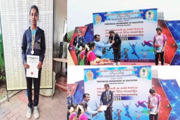 தங்கம் வென்ற முல்லைத்தீவு முத்தையன்கட்டு மாணவி: தடகளப் போட்டிகளில் சாதனை(Photos)